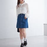 パール/ビジュー付ミニスカート | NICE CLAUP / OLIVE des OLIVE　OUTLET | 詳細画像17 