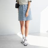 パール/ビジュー付ミニスカート | NICE CLAUP / OLIVE des OLIVE　OUTLET | 詳細画像18 