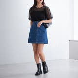 パール/ビジュー付ミニスカート | NICE CLAUP / OLIVE des OLIVE　OUTLET | 詳細画像31 