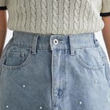 パール/ビジュー付ミニスカート | NICE CLAUP / OLIVE des OLIVE　OUTLET | 詳細画像36 