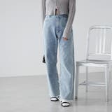 パール/ビジュー付デニム | NICE CLAUP / OLIVE des OLIVE　OUTLET | 詳細画像2 