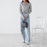 パール/ビジュー付デニム | NICE CLAUP / OLIVE des OLIVE　OUTLET | 詳細画像10 