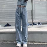 パール/ビジュー付デニム | NICE CLAUP / OLIVE des OLIVE　OUTLET | 詳細画像14 