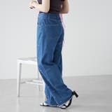 パール/ビジュー付デニム | NICE CLAUP / OLIVE des OLIVE　OUTLET | 詳細画像25 