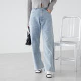 パール/ビジュー付デニム | NICE CLAUP / OLIVE des OLIVE　OUTLET | 詳細画像4 