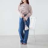 パール/ビジュー付デニム | NICE CLAUP / OLIVE des OLIVE　OUTLET | 詳細画像33 