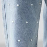 パール/ビジュー付デニム | NICE CLAUP / OLIVE des OLIVE　OUTLET | 詳細画像8 