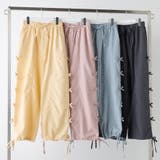 脇リボンカーゴパンツ | NICE CLAUP / OLIVE des OLIVE OUTLET | 詳細画像1