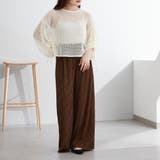新色追加、袖ドロストメッシュプルオーバー | NICE CLAUP / OLIVE des OLIVE OUTLET | 詳細画像7