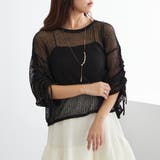 新色追加、袖ドロストメッシュプルオーバー | NICE CLAUP / OLIVE des OLIVE OUTLET | 詳細画像13