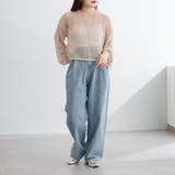 新色追加、袖ドロストメッシュプルオーバー | NICE CLAUP / OLIVE des OLIVE OUTLET | 詳細画像24