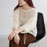 新色追加、袖ドロストメッシュプルオーバー | NICE CLAUP / OLIVE des OLIVE OUTLET | 詳細画像2