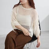 新色追加、袖ドロストメッシュプルオーバー | NICE CLAUP / OLIVE des OLIVE OUTLET | 詳細画像3