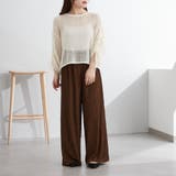 新色追加、袖ドロストメッシュプルオーバー | NICE CLAUP / OLIVE des OLIVE OUTLET | 詳細画像6