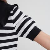 衿フリルボーダーニット | NICE CLAUP / OLIVE des OLIVE OUTLET | 詳細画像23