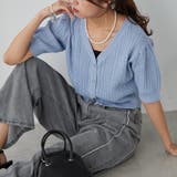 ビジューリボンカーディガン | NICE CLAUP / OLIVE des OLIVE　OUTLET | 詳細画像17 