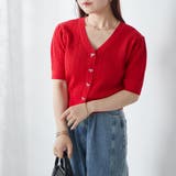 ビジューリボンカーディガン | NICE CLAUP / OLIVE des OLIVE　OUTLET | 詳細画像23 