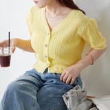 ビジューリボンカーディガン | NICE CLAUP / OLIVE des OLIVE　OUTLET | 詳細画像6 