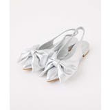 シルバー | 【one after another】リボンミュール | NICE CLAUP / OLIVE des OLIVE OUTLET
