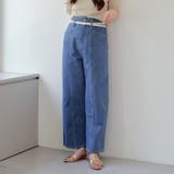 大人気 ベルトセットデニムパンツ | RMAF NICE CLAUP / OLIVE des OLIVE | 詳細画像1