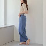 大人気 ベルトセットデニムパンツ | RMAF NICE CLAUP / OLIVE des OLIVE | 詳細画像7
