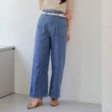 大人気 ベルトセットデニムパンツ | RMAF NICE CLAUP / OLIVE des OLIVE | 詳細画像2