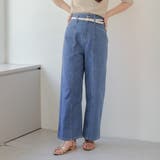 大人気 ベルトセットデニムパンツ | RMAF NICE CLAUP / OLIVE des OLIVE | 詳細画像3
