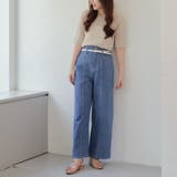 大人気 ベルトセットデニムパンツ | RMAF NICE CLAUP / OLIVE des OLIVE | 詳細画像5