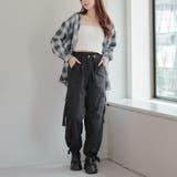 【MARCHES】ロゴ入りカーゴパンツ | RMAF NICE CLAUP / OLIVE des OLIVE | 詳細画像15