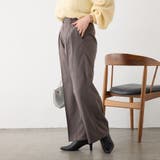 ツータックワイドパンツ | RMAF NICE CLAUP / OLIVE des OLIVE | 詳細画像5