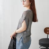 透かし編みニットポロ | NICE CLAUP / OLIVE des OLIVE OUTLET | 詳細画像5
