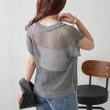 透かし編みニットポロ | NICE CLAUP / OLIVE des OLIVE OUTLET | 詳細画像6