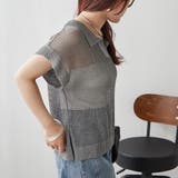 透かし編みニットポロ | NICE CLAUP / OLIVE des OLIVE OUTLET | 詳細画像8