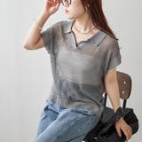 透かし編みニットポロ | NICE CLAUP / OLIVE des OLIVE OUTLET | 詳細画像12