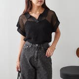 透かし編みニットポロ | NICE CLAUP / OLIVE des OLIVE OUTLET | 詳細画像15