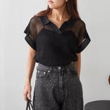 透かし編みニットポロ | NICE CLAUP / OLIVE des OLIVE OUTLET | 詳細画像16