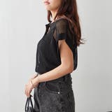 透かし編みニットポロ | NICE CLAUP / OLIVE des OLIVE OUTLET | 詳細画像17