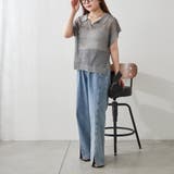 透かし編みニットポロ | NICE CLAUP / OLIVE des OLIVE OUTLET | 詳細画像29