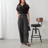 透かし編みニットポロ | NICE CLAUP / OLIVE des OLIVE OUTLET | 詳細画像37