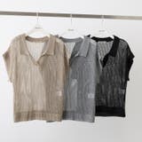透かし編みニットポロ | NICE CLAUP / OLIVE des OLIVE OUTLET | 詳細画像45