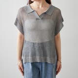 透かし編みニットポロ | NICE CLAUP / OLIVE des OLIVE OUTLET | 詳細画像46