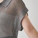 透かし編みニットポロ | NICE CLAUP / OLIVE des OLIVE OUTLET | 詳細画像50