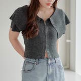 BIG衿ZIPカーデ | NICE CLAUP / OLIVE des OLIVE OUTLET | 詳細画像2