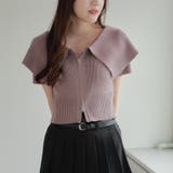 BIG衿ZIPカーデ | NICE CLAUP / OLIVE des OLIVE OUTLET | 詳細画像10