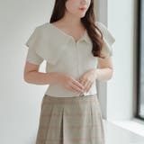 BIG衿ZIPカーデ | NICE CLAUP / OLIVE des OLIVE OUTLET | 詳細画像18
