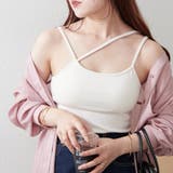 肩紐2WAYカップ付きキャミソール | NICE CLAUP / OLIVE des OLIVE　OUTLET | 詳細画像3 