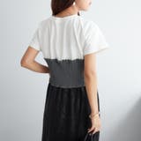 【1枚でサマ見えコーデが叶う！】前リボンT | NICE CLAUP / OLIVE des OLIVE　OUTLET | 詳細画像9 