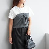 【1枚でサマ見えコーデが叶う！】前リボンT | NICE CLAUP / OLIVE des OLIVE　OUTLET | 詳細画像12 