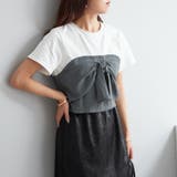 【1枚でサマ見えコーデが叶う！】前リボンT | NICE CLAUP / OLIVE des OLIVE　OUTLET | 詳細画像13 