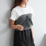 【1枚でサマ見えコーデが叶う！】前リボンT | NICE CLAUP / OLIVE des OLIVE　OUTLET | 詳細画像14 
